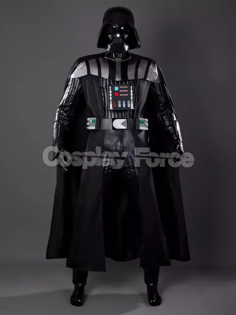 Star Wars Anakin Skywalker Darth Vader Cosplay Costume Upgraded Outfit C02899