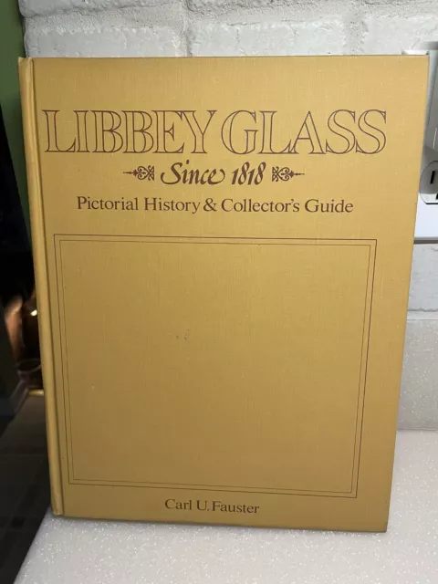 2 Libbey Glass pictorial reference guide pattern books vintage