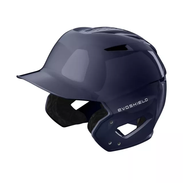 EvoShield XVT 2.0 Glossy Baseball Batting Helmet NAVY SM | MD