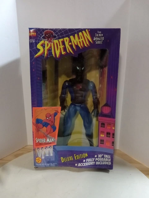 Marvel Toy Biz 10" Spider Man Wall Hanging Action Figure New In Box Sealed
