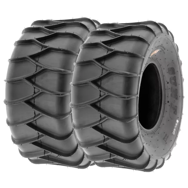 【2】SunF 22x10-9 ATV UTV Tires 22x10x9 Tubeless 6 Ply for 9  Rims - A036