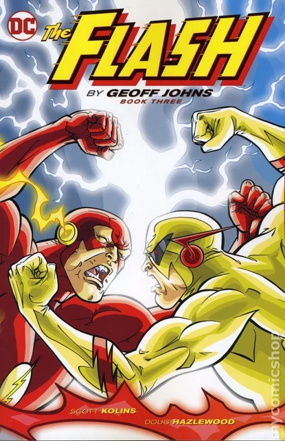 Flash TPB By Geoff Johns #3-1ST FN 2016 Stock Image