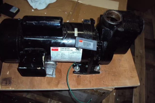 DAYTON 2ZXP3 Centrifugal Pump ,1 HP , 115/208-230V AC , 1 PH , Self Priming