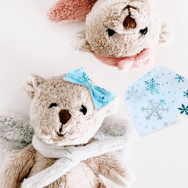 3 Sets Weihnachten Tüll Stoff Tüll Stoff Rollen Tüll Stoff 7