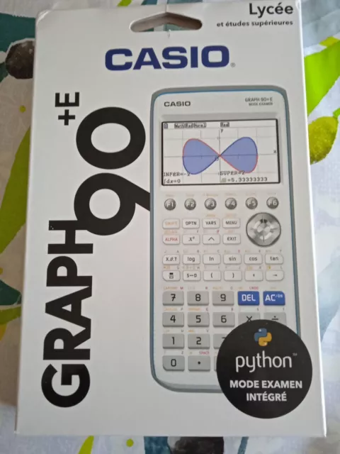 Calculatrice Graphique Casio Graph 90+E Neuve - Mode Examen & Langage Python