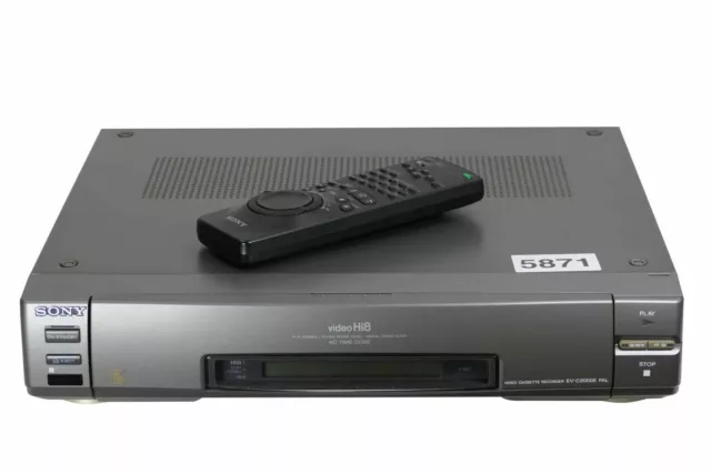 Sony EV-C2000E | Video 8 / Hi8 Cassette Recorder