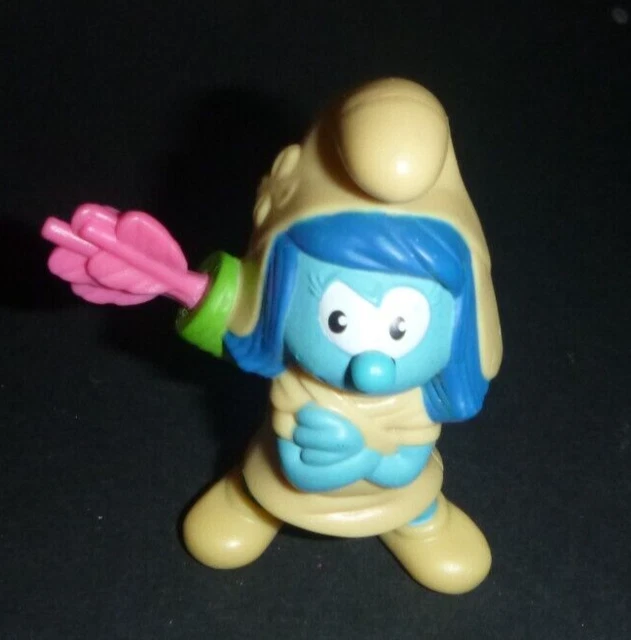 Collezionismo Puffi Statuine OPO 10 - 3 Personaggi Dei Puffi Articolati Con Accessori - 7 Cm Figurine Dei Puffi
