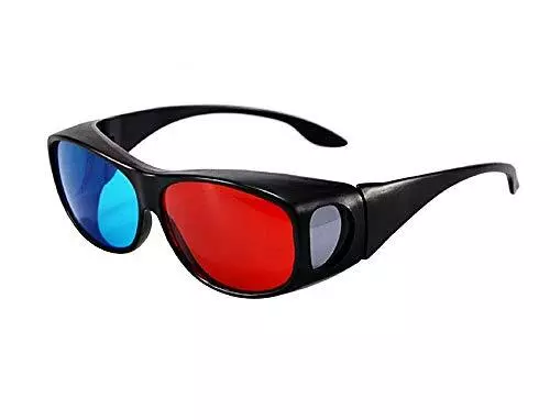 Occhiali Visione 3D Anaglifici Altissima Qualita TV Film Giochi Unisex I.20649