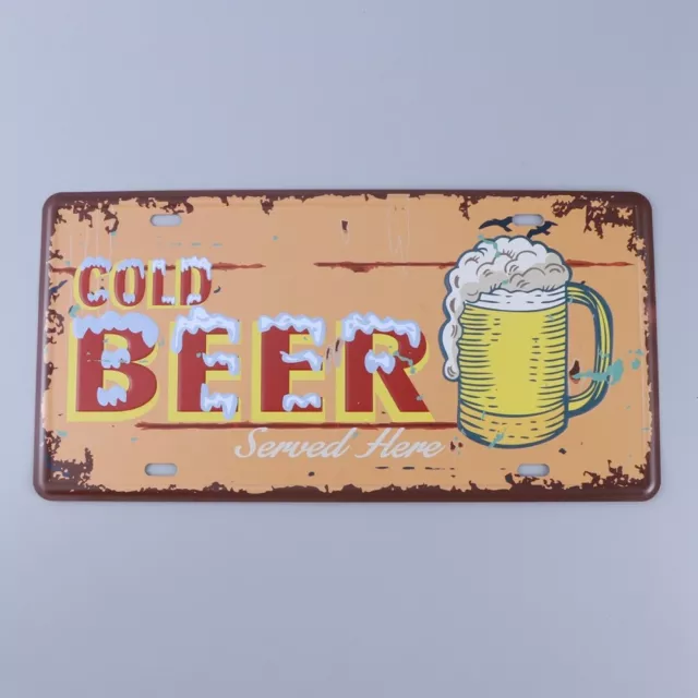 Tin Signs Beer House Metal Retro Poster Iron Painting Sheet