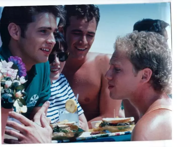 Jason Priestley "Beverly Hills 90210" Television Still
