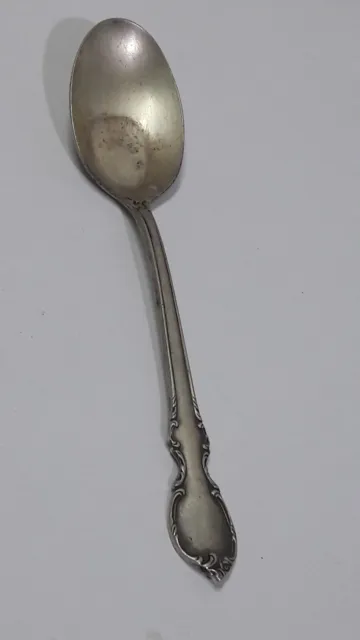 Silver Spoon Small Size Antique Spoon Circa 1847 Stamped 6 Inch Home / Kitchen