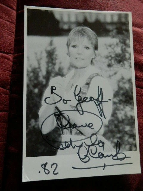 Petula Clark   - Actress / Singer   -  Autographed Photo