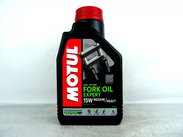 Gabelöl 1Liter Motul Fork Oil Expert Medium SAE 15W Motorrad Öl Dämpfungsöl