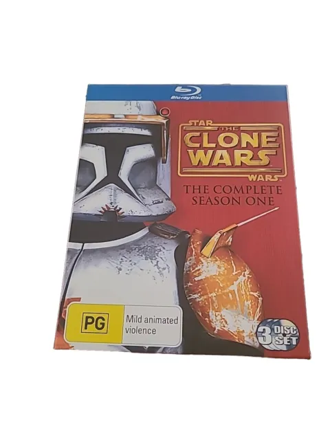 Star Wars: The Clone Wars - Season One (Blu Ray)