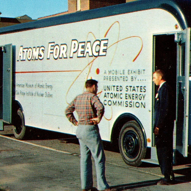 Atoms for Peace - Nuclear Energy - Oak Ridge TN - US Atomic Energy Exhibit
