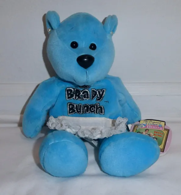 Vintage The Brady Bunch Beanie Bean Bag Plush Tv Tune Singing Bear New With Tags