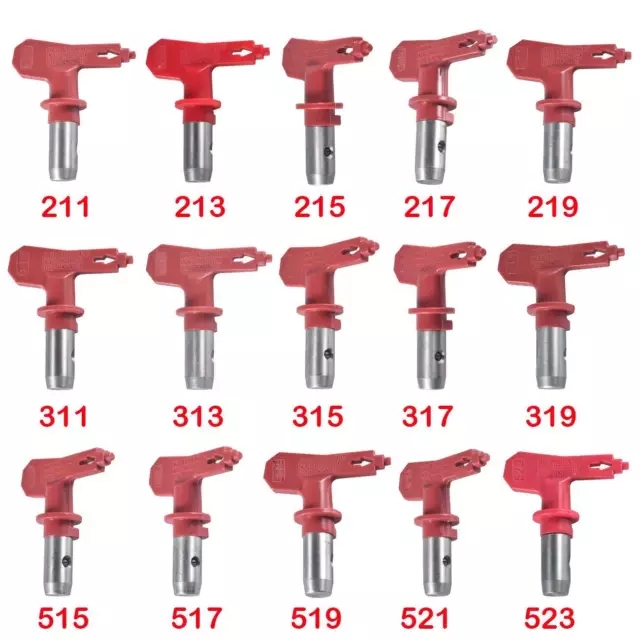 Red Airless Spray Gun Tips Fit For Titan/Wagner Paint Sprayer Nozzle Titan