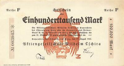 Wilhelm Tschira Bst BST Katzenstein 500 Mark D #4733 