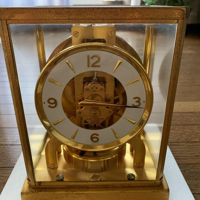 JAEGER LECOULTRE ATMOS 5800 Classic V Air Clock Table Clock Used