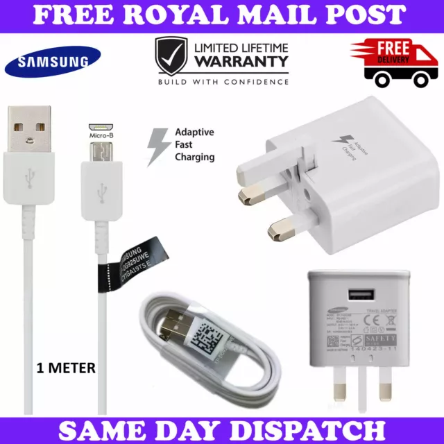 Fast Charger Plug & USB Data Cable For Galaxy Tab A A6 10.1 2016