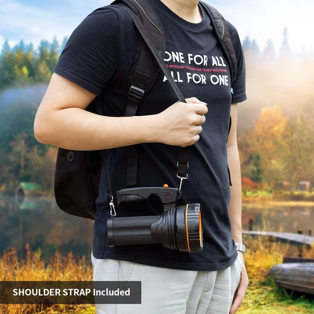 Maythank superhelle leistungsstarke LED Taschenlampe Licht wiederaufladbare Taschenlampe groß 4 Ba 5