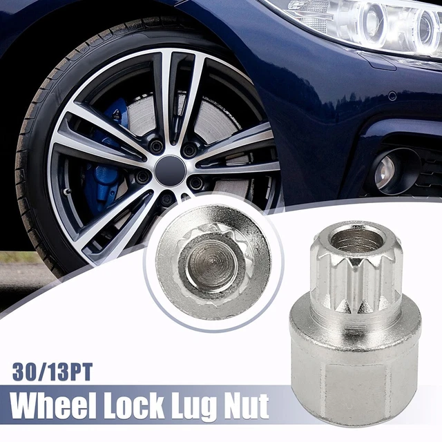 Facile à utiliser 3013PT antivol verrouillage de roue écrou de vis clé de ret