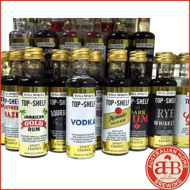 Still Spirits Top Shelf Spirit Essences Any 6 Of Choice homebrew spirit making