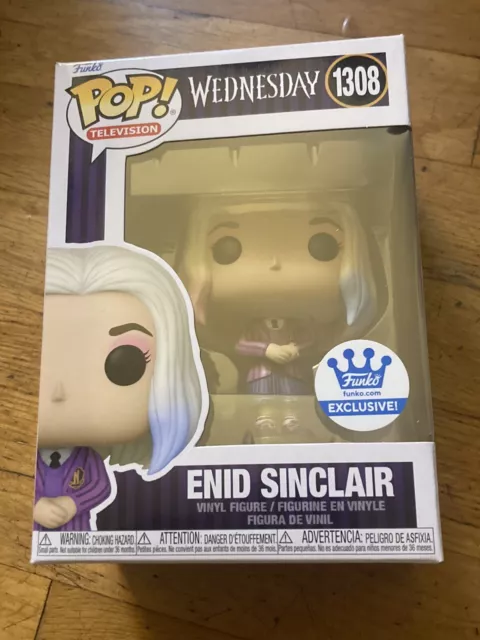 Funko Pop Wednesday Enid Sinclair #1308 Funko Exclusive New In Hand Protector
