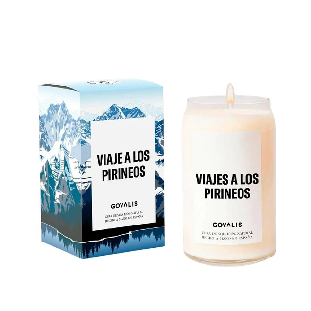 Vela Perfumada GOVALIS Viaje a los Pirineos [500 g]
