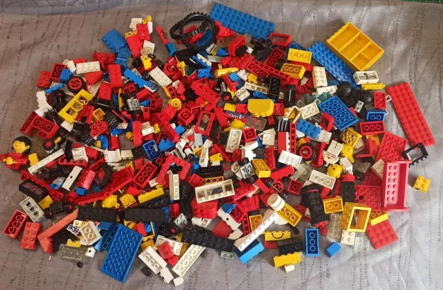 lot vrac lego vintage, varié 850 g - LOT 1