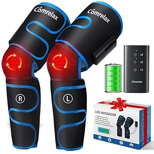 Cordless Leg-Massager for Circulation Air Compression Sequential Device