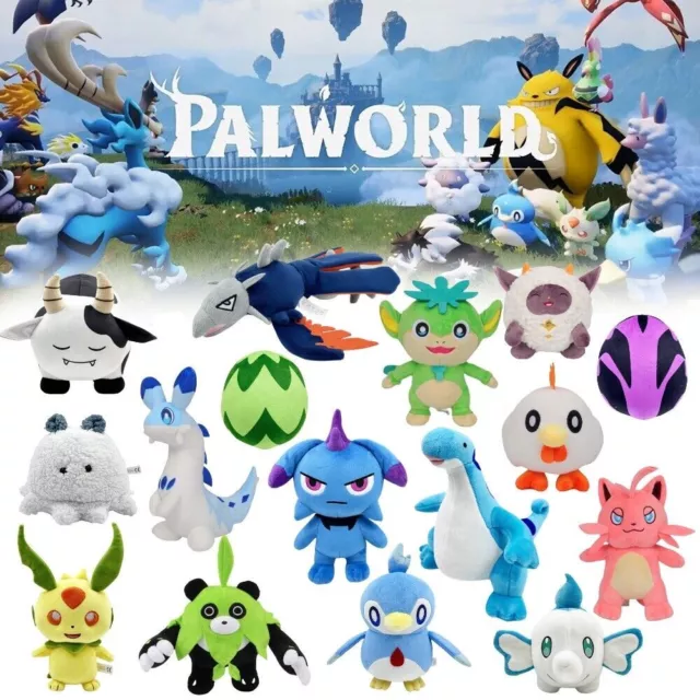 Game Palworld Chillet Cattiva Chikipi Lamball Pal Eggs Plüschpuppen Plüschtiere