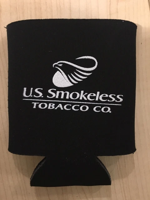 US SMOKELESS TOBACCO Co Logo Koozie / Huggie Skoal Copenhagen Black New  $8.00