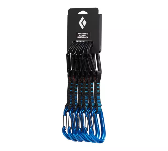 Black Diamond HotForge Hybrid Quickdraw 6 Pack - 12cm - Blue