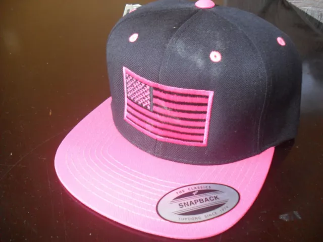 The Classic Snap Back hat flag