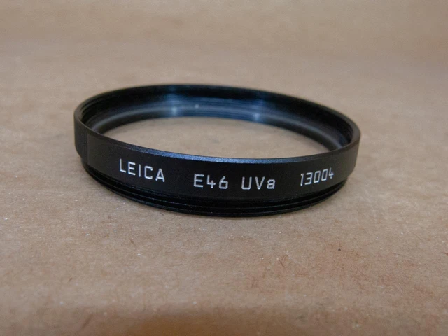 Filtro UVa negro Leitz Leica 13004 E46