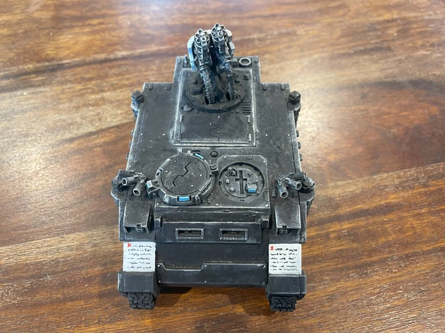 WARHAMMER 40K BLACK Templars Space Marine Razorback Tank $37.50 ...