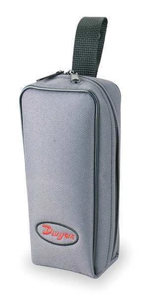 DWYER INSTRUMENTS Pouch, Nylon, Gray A-402A