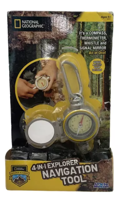 Uncle Milton National Geographic 4-in-1 Explorer Navigation Tool, Ages 5+ 2