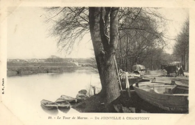 Le Tour de Marne-De JOINVILLE à CHAMPIGNY CPA Saintry - L'Arcadie (180169)