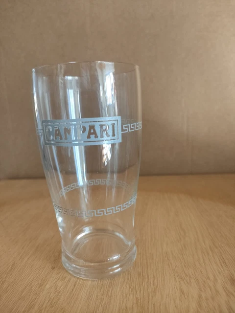 6x Bicchieri vetro Campari da Collezione