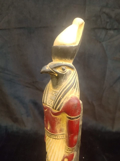 RARE ANCIENT EGYPTIAN Antiques Horus Statue God of Sky Falcon Bird ...