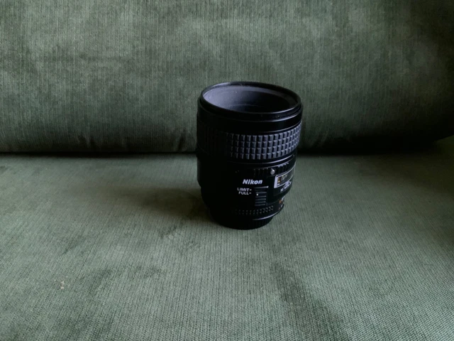Nikon Af-D Micro Nikkor 60Mm F/2.8G Ed Lens Used W/O Front Lens Cap Black 3