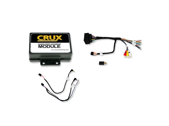 Crux SWRCR-59 Stereo Install Interface + SWC Retention fits 05-17 Chrysler Dodge