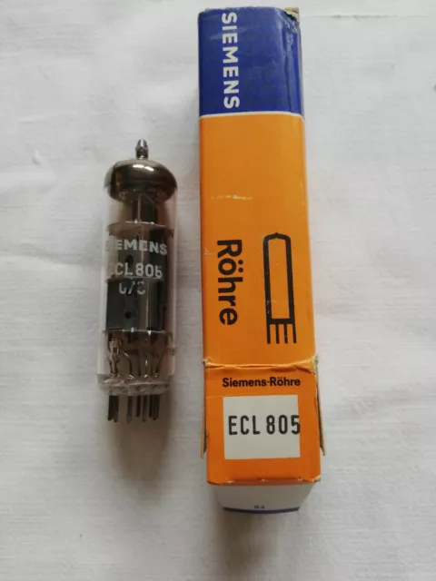 Siemens Röhre  ECL805  NOS