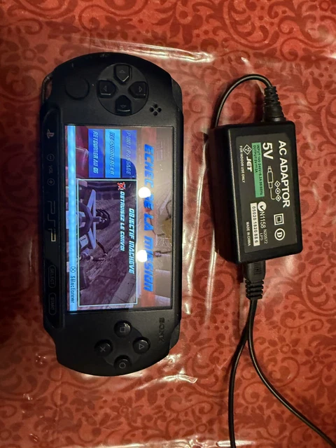 Console Sony PSP Street E1004 (Boîte d'origine) + 5 Grands Jeux (GTA, MGS Peace Walker) - Jeux vidéo