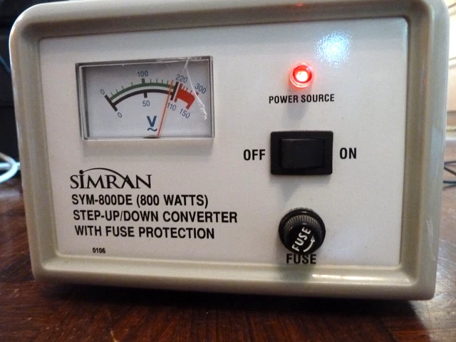 SIMRAN SYM-800DE, Spannungswandler, Transformator, Converter