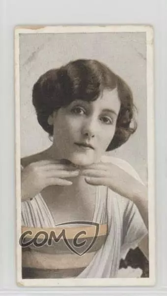 1916 Wills Actresses Series of 40 Tobacco Scissors Back #17 7ut