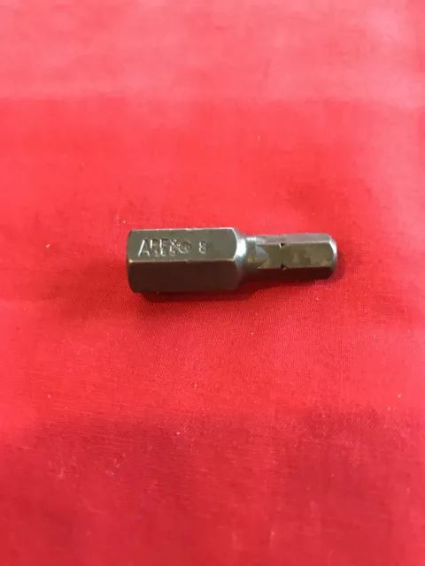 Apex 185-8 X 3/8” Socket Head Insert Bit, 1/4” Hex Drive