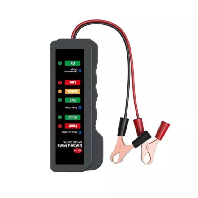 Mini 6-stellige Led-Anzeige Autobatterie Tester Ladegerät Auto Analysator 12V